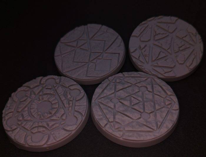 Alchemy Bases 50mm rund