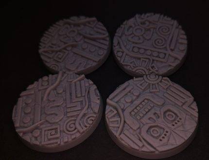 Aztec Bases 50mm rund