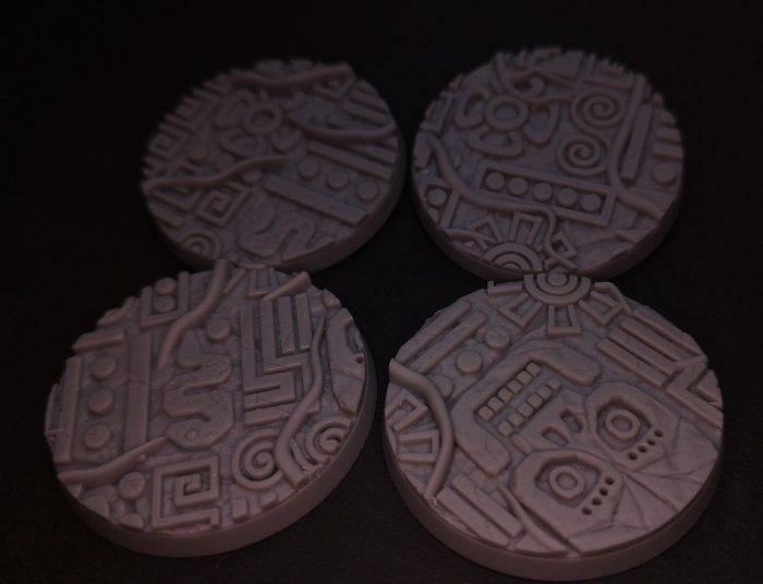Aztec Bases 50mm rund
