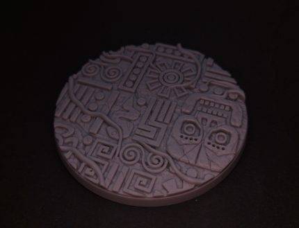 Aztec Base 80mm rund