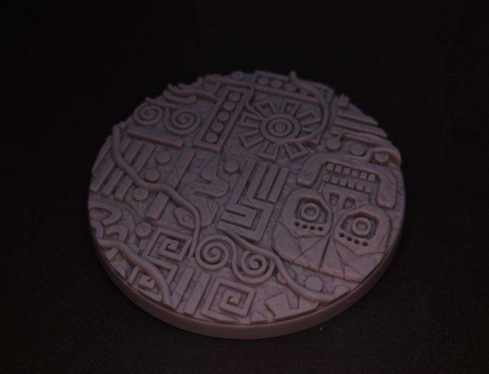 Aztec Base 80mm rund