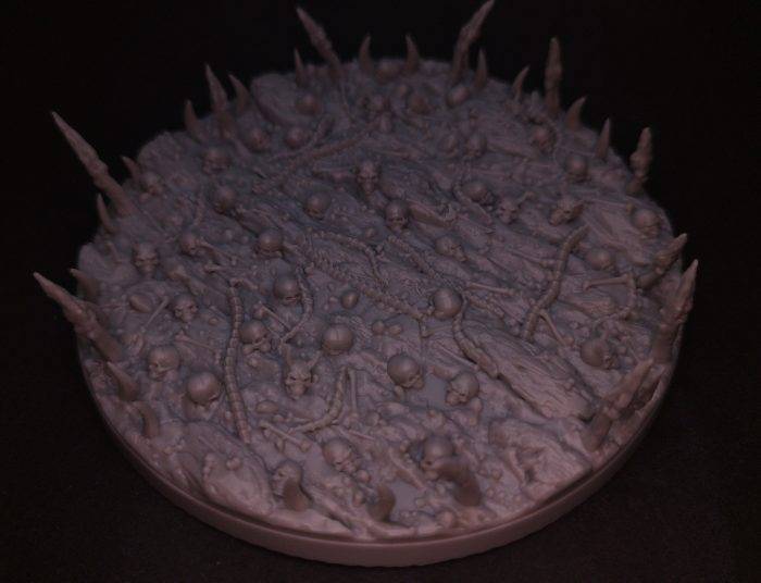 Bloodgod Base 100mm rund