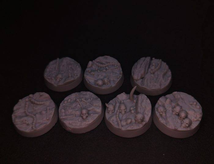 Bloodgod Bases 25mm rund