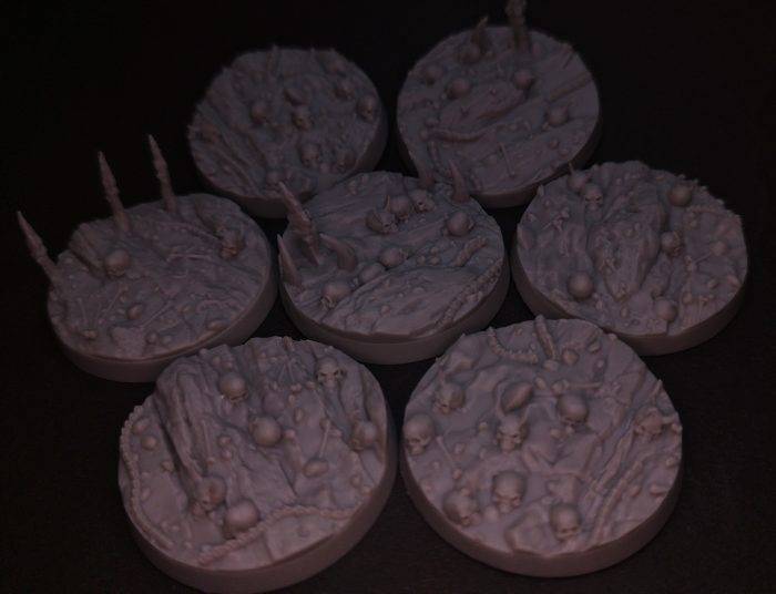 Bloodgod Bases 40mm rund