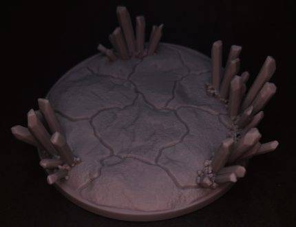Crystal Base 100mm rund