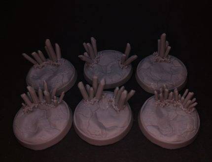 Crystal Bases 32mm rund