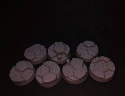 Cyberhex Bases 25mm rund
