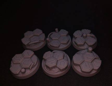 Cyberhex Bases 32mm rund