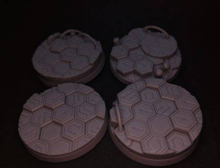 Cyberhex Bases 50mm rund