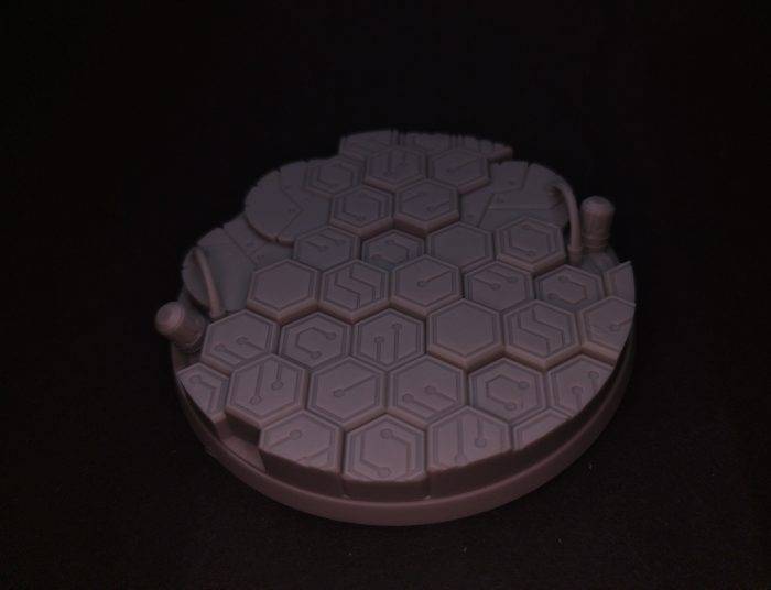 Cyberhex Base 80mm rund