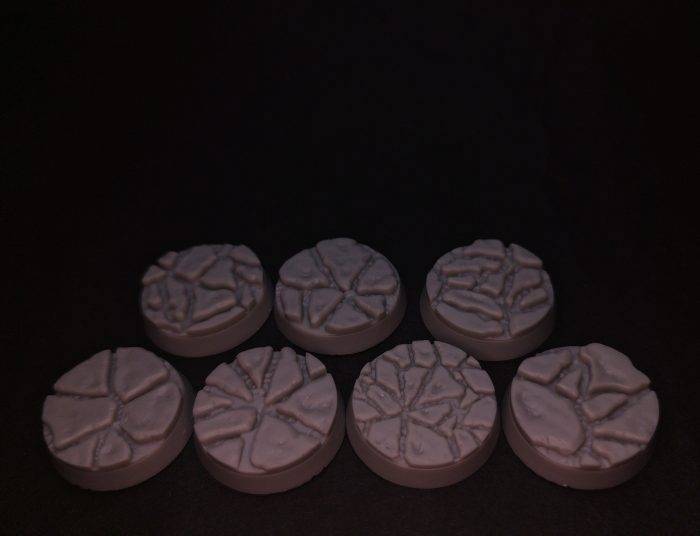 Flagstone Bases 25mm rund