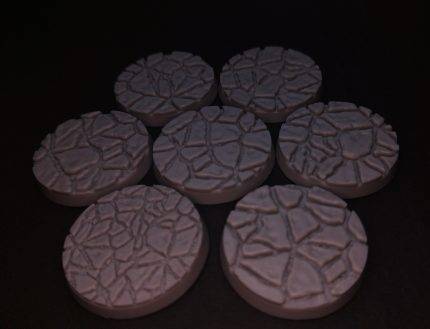 Flagstone Bases 40mm rund