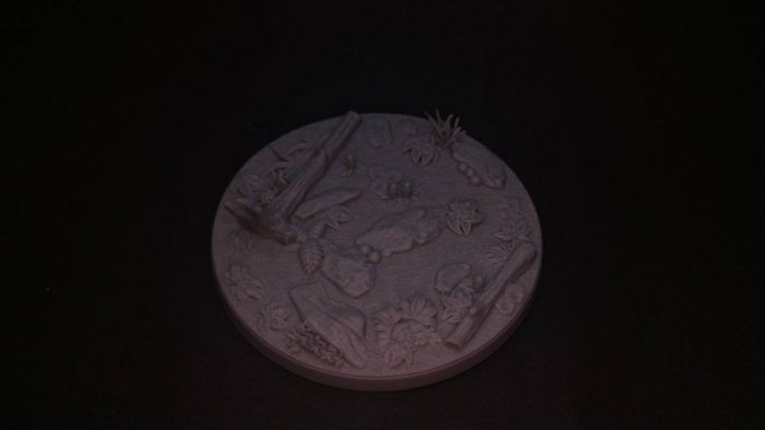 Forest Base 80mm rund