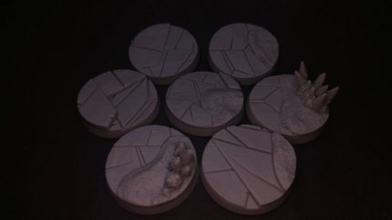 Ice Bases 40mm rund