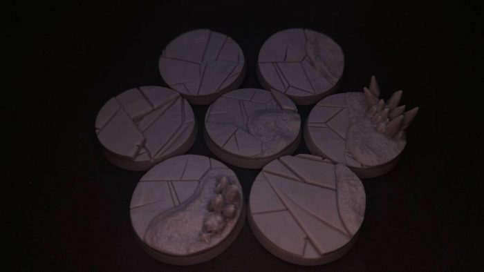 Ice Bases 40mm rund